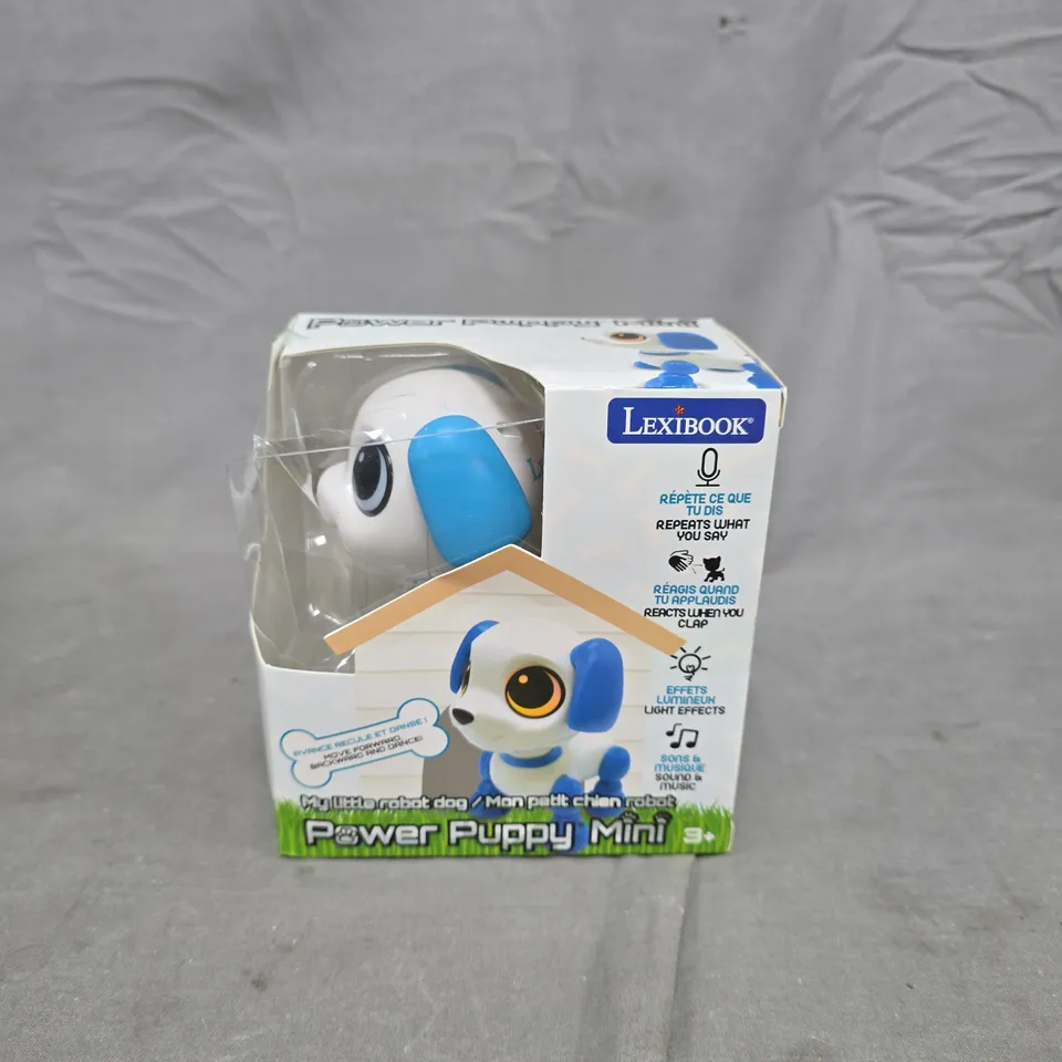LEXIBOOK POWER PUPPY MINI ROBOT DOG – BOXED