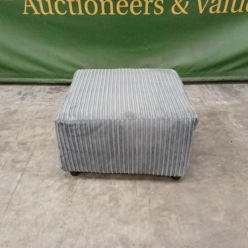 AMALFI FABRIC FOOTSTOOL