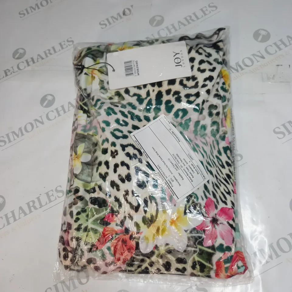 BAGGED JESSICA JOY SHORT SLEEVE WRAP DRESS SIZE 14