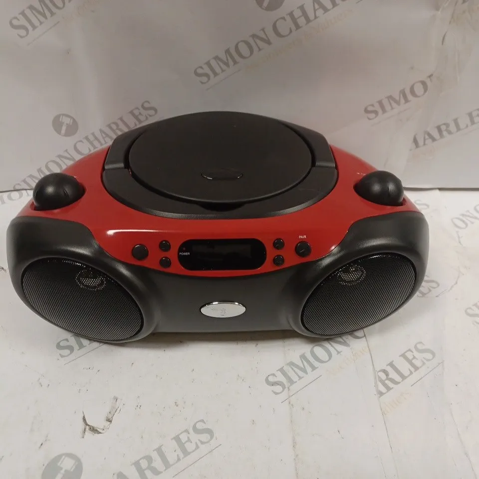 BOXED ASDATECH BLUETOOTH CD BOOMBOX ATA22AA004A