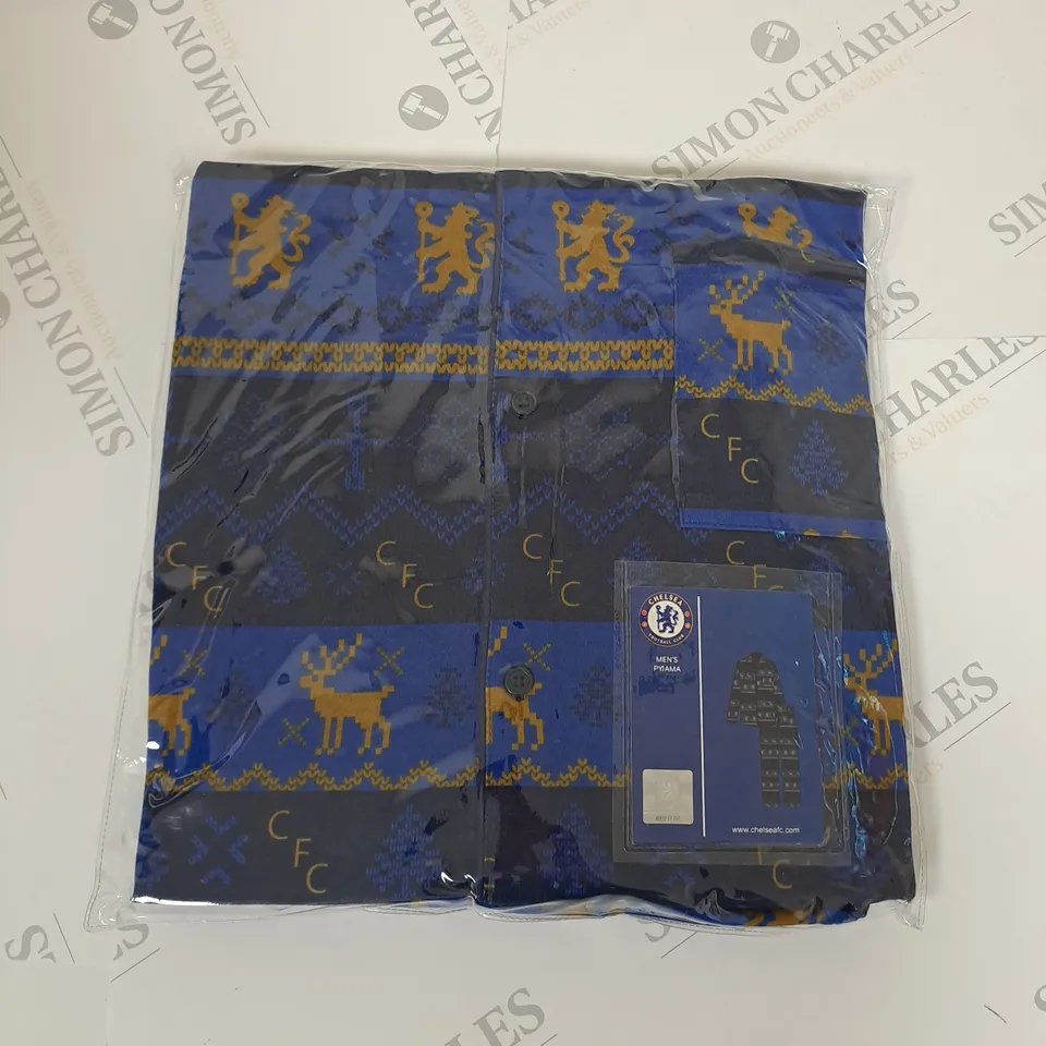 CHELSEA FC MENS PYJAMAS SIZE L