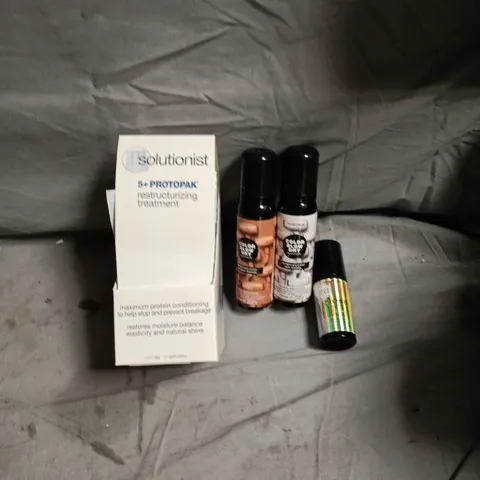 APPROXIMATELY 15 ASSORTED HAIR CARE PRODUCTS INCLUDING MATRIX COLOR BLOW DRY (ASH BLONDE/CARAMEL BLONDE) AND MATRIX GLOSS BOOSTER