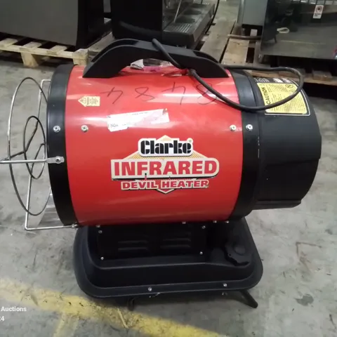 CLARKE INDUSTRIAL INFRARED DEVIL HEATER