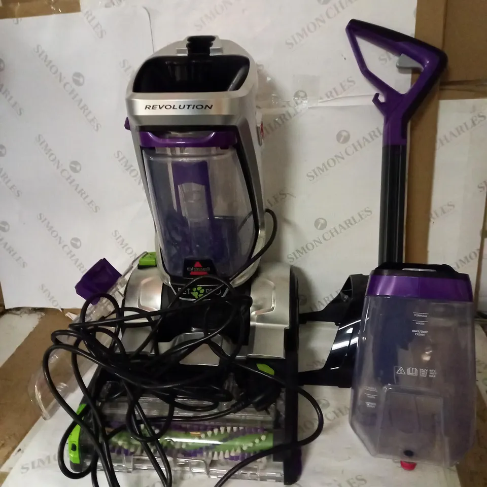 BISSELL PROHEAT 2X REVOLUTION PET PRO CARPET CLEANER 