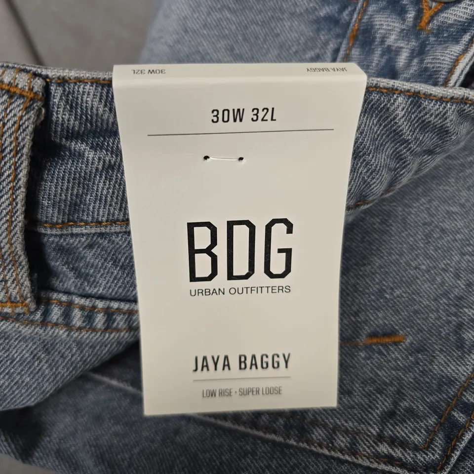 BDG URBAN OUTFITTERS JEANS – JAYA BAGGY, LOW RISE, 30W X 32L