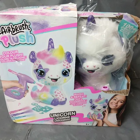 AIRBRUSH PLUSH- UNICORN 