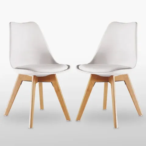 BOXED PAIR THOMASIN SIDE CHAIRS (SET OF 2 IN 1 BOX[
