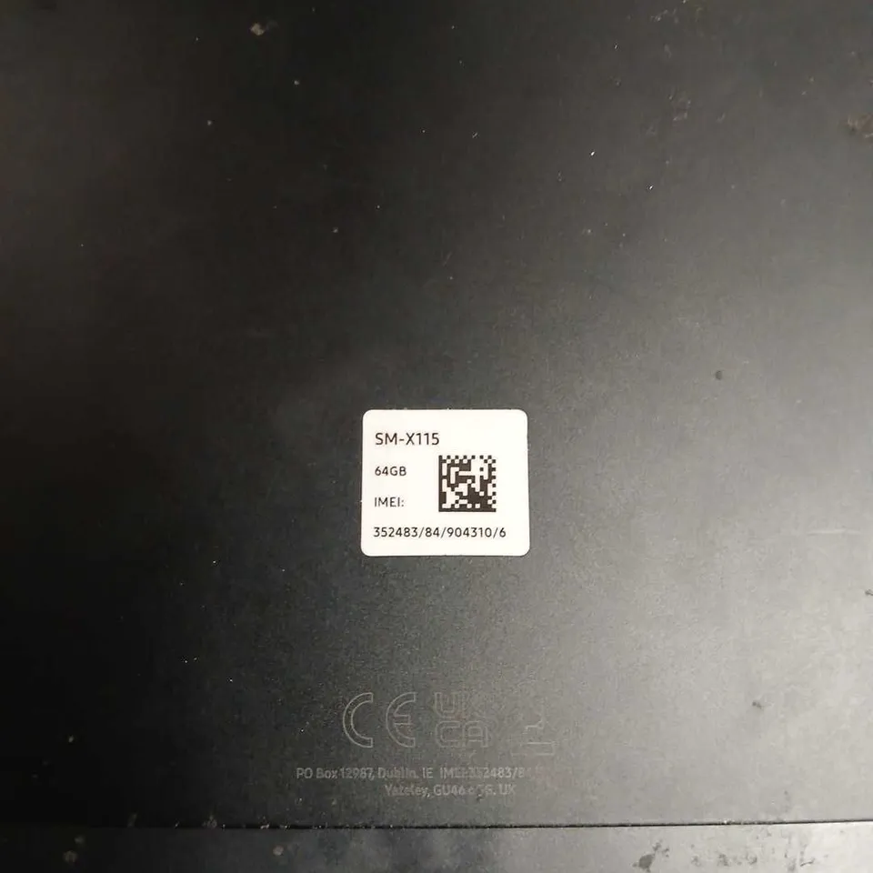 SAMSUNG GALAXY TAB A9 SM-X115, 64GB – BLACK (CRACKED SCREEN)
