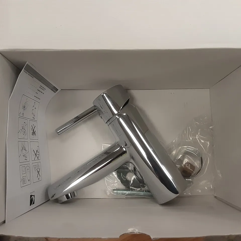 MELFI MONOBLOCK BASIN TAP CHROME FINISH 