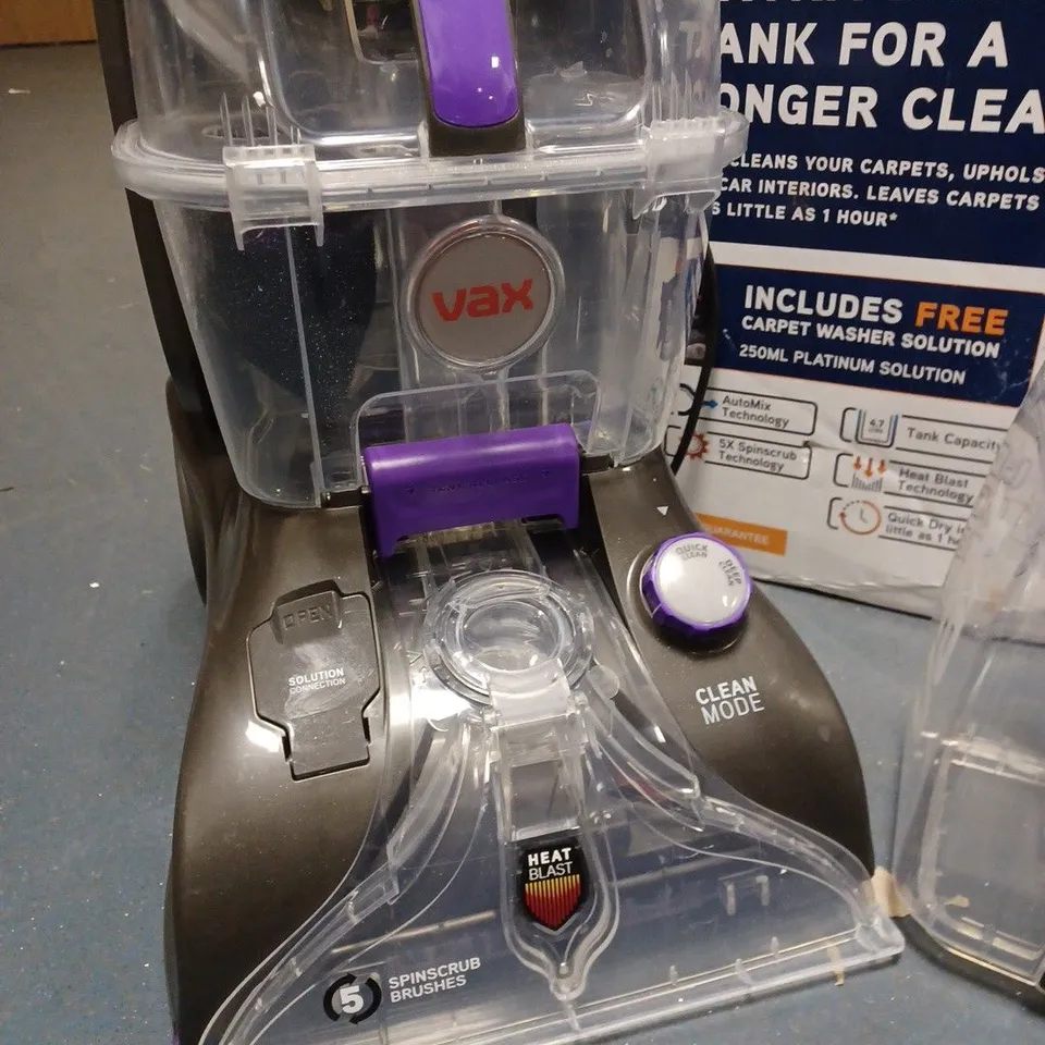 VAX RAPID POWER REFRESH CARPET CLEANER