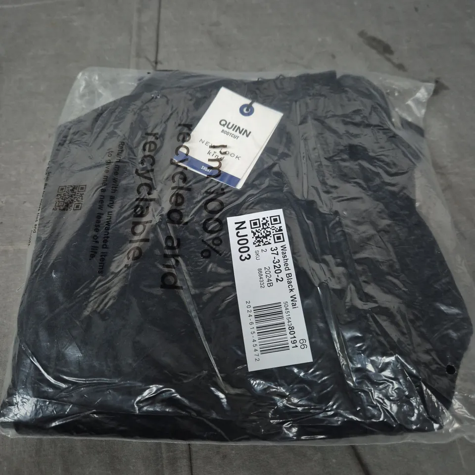 NEW LOOK QUINN BOOTCUT TROUSERS – WOMEN'S BLACK