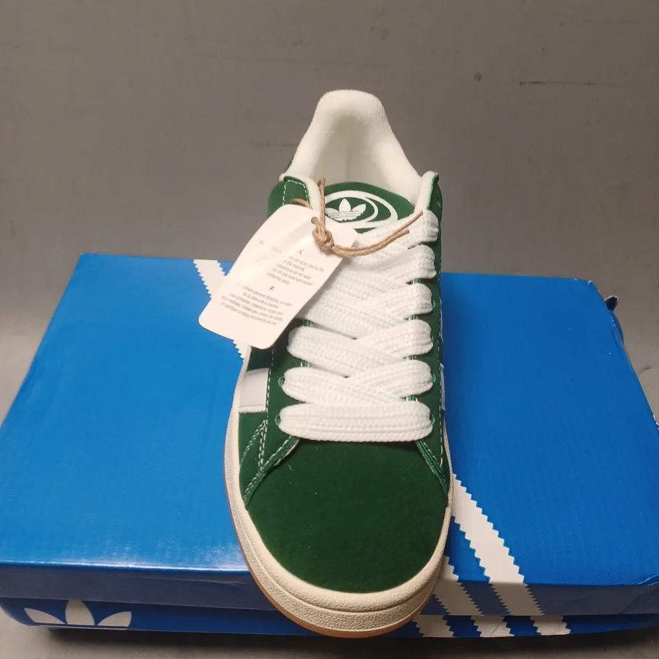 BOXED PAIR OF ADIDAS CAMPUS 00S TRAINERS - WOMENS - UK SIZE 5