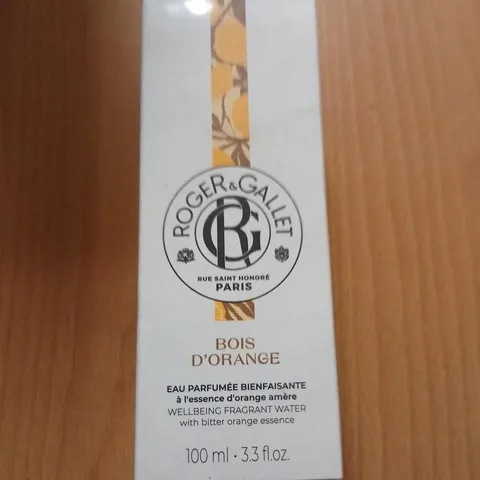 BOXED AND SEALED ROGER AND GALLET RUE SAINT HONORE PARIS BOIS D'ORANGE EAU DE PARFUM 100ML