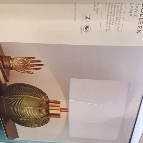 BOXED DUNELM COLLEEN TABLE LAMP