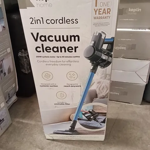 BOXED KEPLIN 2IN1 CORDLESS VACUUM CLEANER 