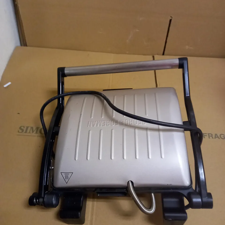 GEORGE FOREMAN FLEXE ELECTRIC GRILL