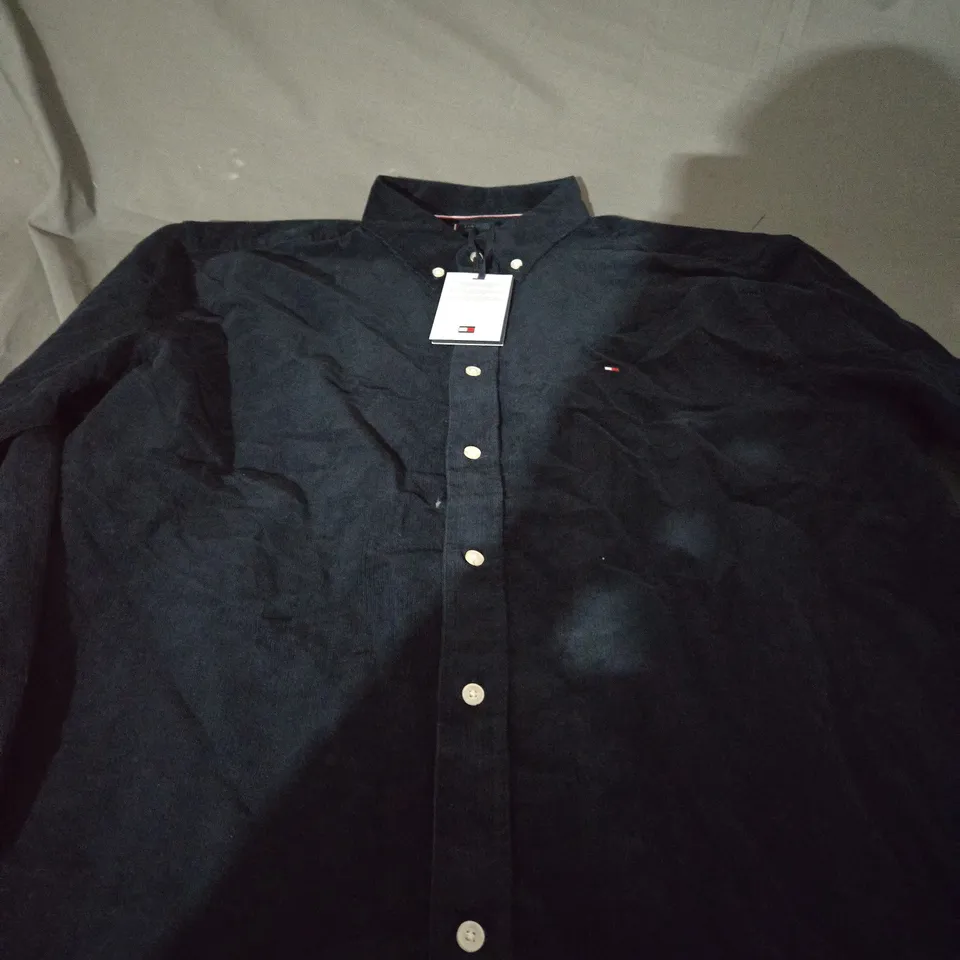 TOMMY HILIGER SOLID CORDUROY RF SHIRT - XXL