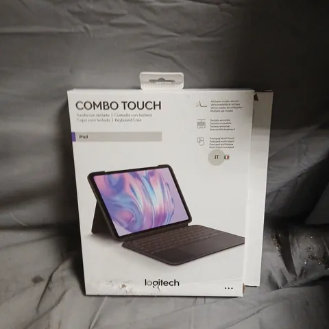 LOGITECH COMBO TOUCH KEYBOARD CASE FOR IPAD – BOXED