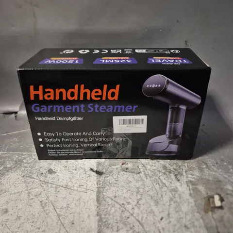 BOXED HANDHELD GARMENT STEAMER