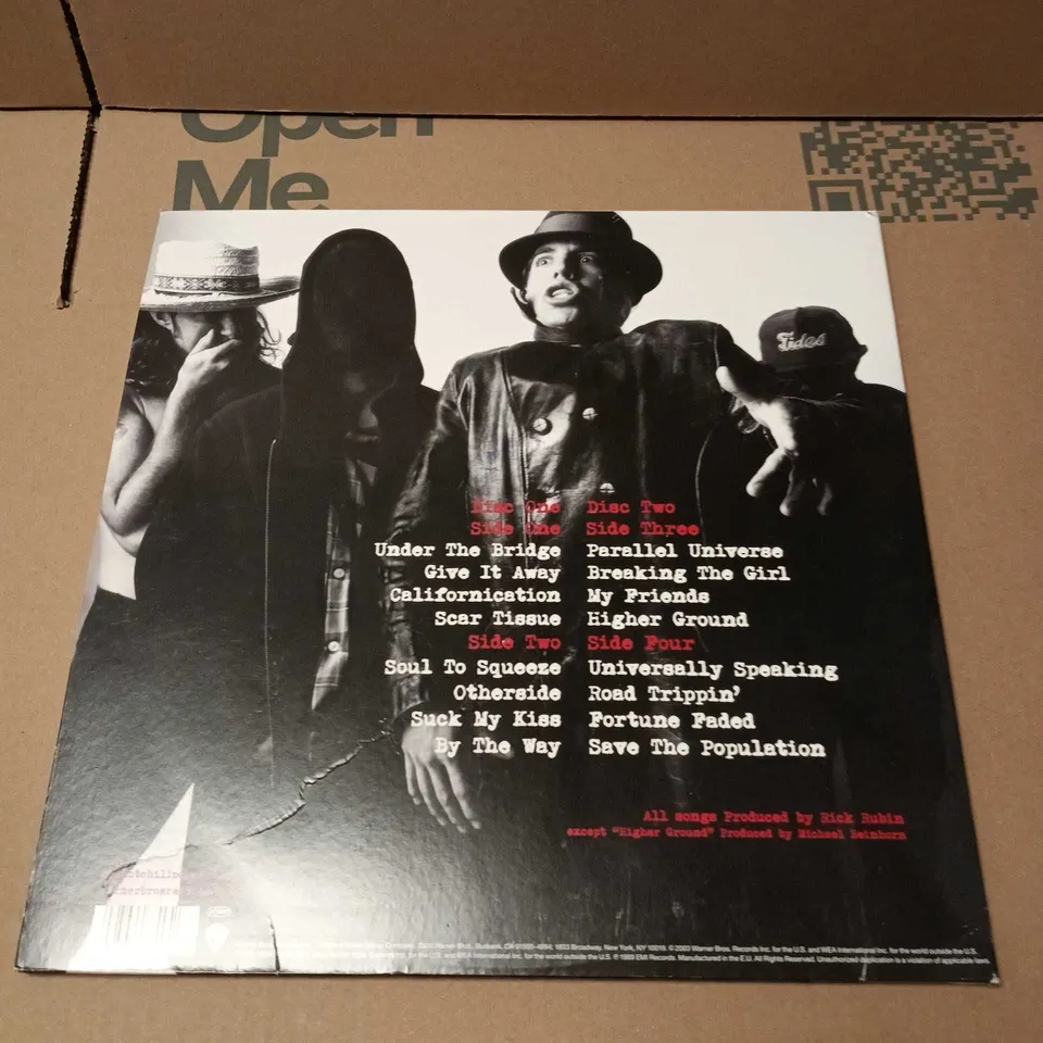 RED HOT CHILI PEPPERS – GREATEST HITS VINYL 