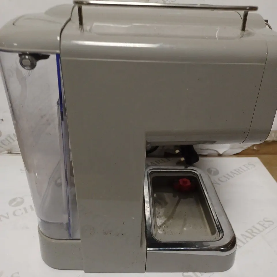 SWAN RETRO PUMP ESPRESSO COFFEE MACHINE - GREY