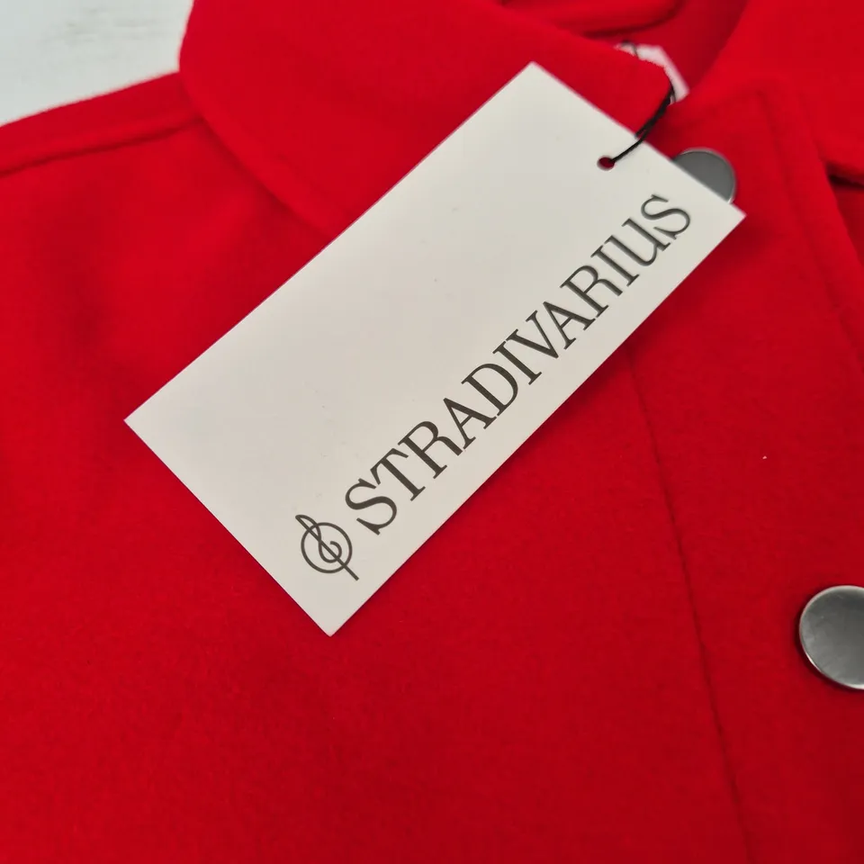 STRADIVARIUS WOMEN'S RED JACKET – UK M