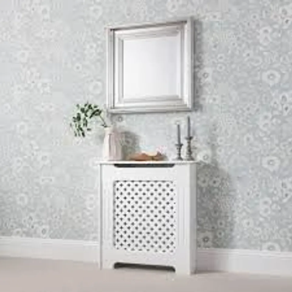 BOXED HAYES RADIATOR COVER - WHITE