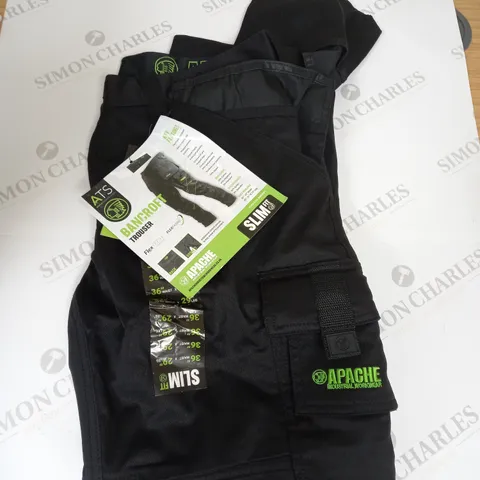 APACHE SLIM FIT WORK TROUSERS SIZE W36 L29
