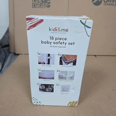 KIDI&ME 18 PIECE BABY SAFETY SET – NO TOOLS REQUIRED