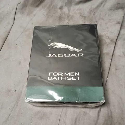 JAGUAR FOR MEN BATH SET, EAU DE TOILETTE 100ML AND BATH/SHOWER GEL 200ML. BOXED