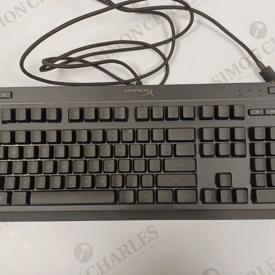 HYPERX HX-KB5ME2-UK ALLOY CORE RGB MEMBRANE GAMING KEYBOARD