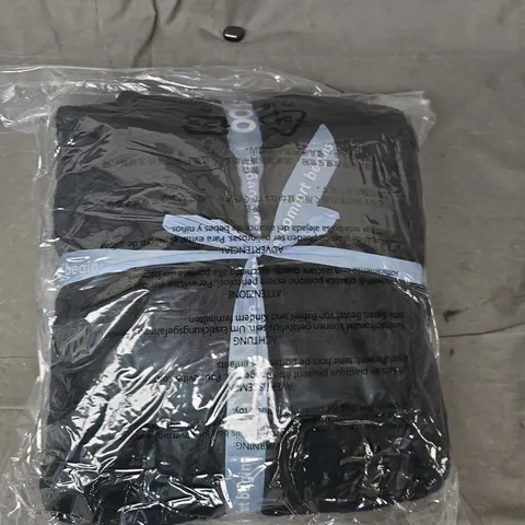 SEALED OODIE OVERSIZED HOODED BLANKET - BLACK