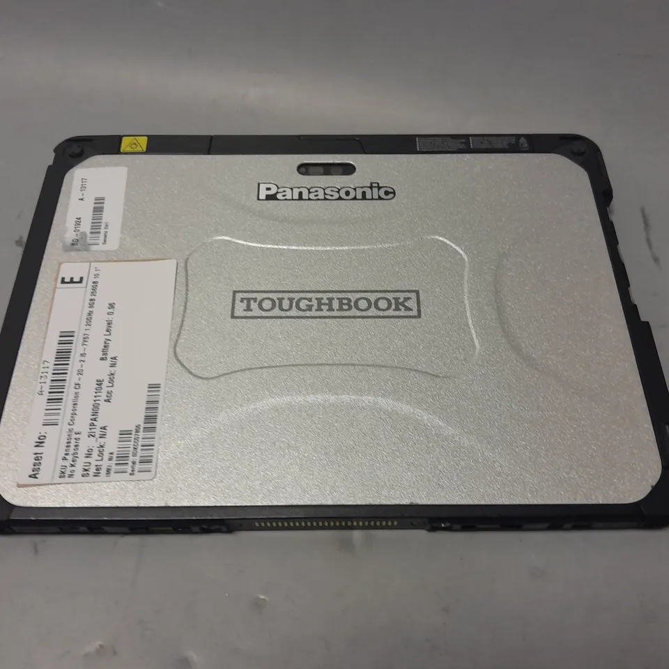 PANASONIC TOUGHBOOK CF-20 2 I5 TABLET - 10.1" SCREEN
