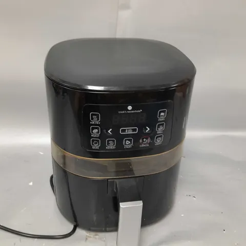 COOK'S ESSENTIALS 4L AIR FRYER IN BLACK