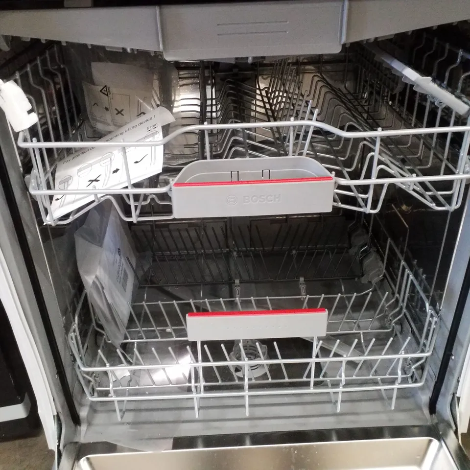 BOSCH SERIES 4 SMV4HVX00G WIFI CONNECTED FULLY INTEGRATED STANDARD DISHWASHER - STAINLESS STEEL CONTROL PANEL