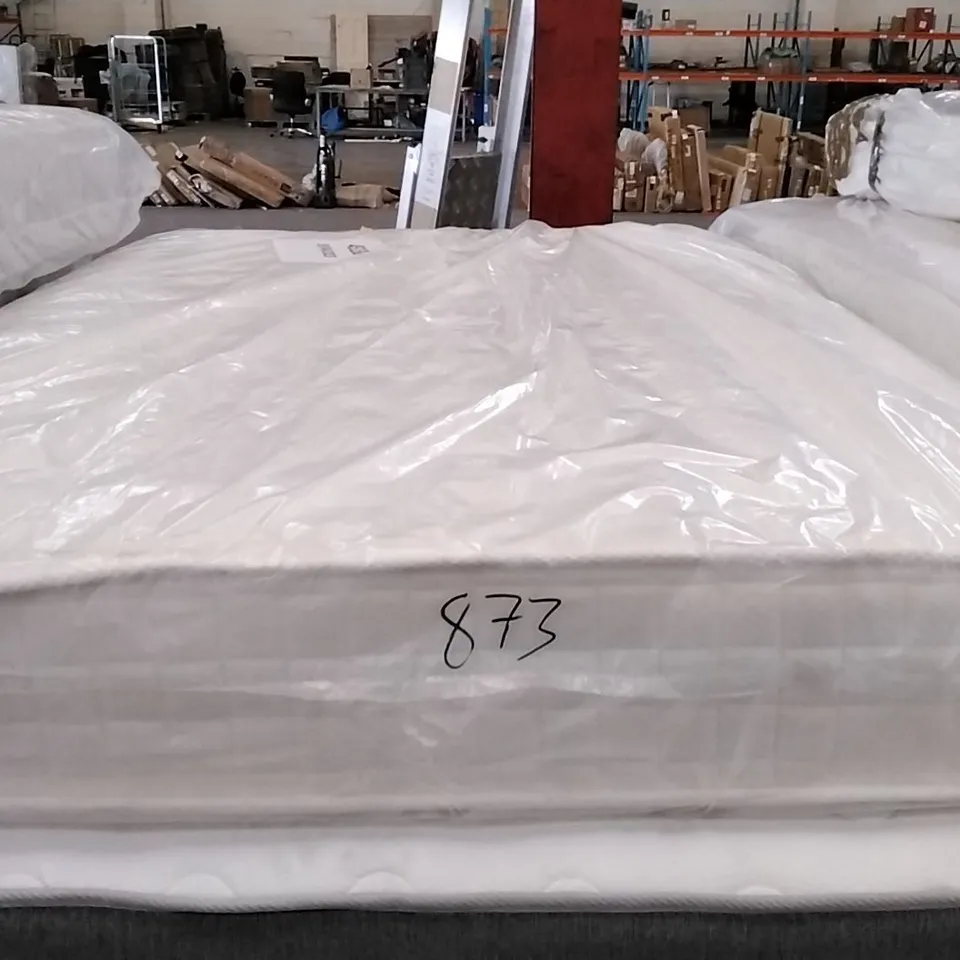QUALITY BAGGED BROCKET BARREL POCKET SPRUNG 1000 SMALL DOUBLE 4FT MATTRESS 
