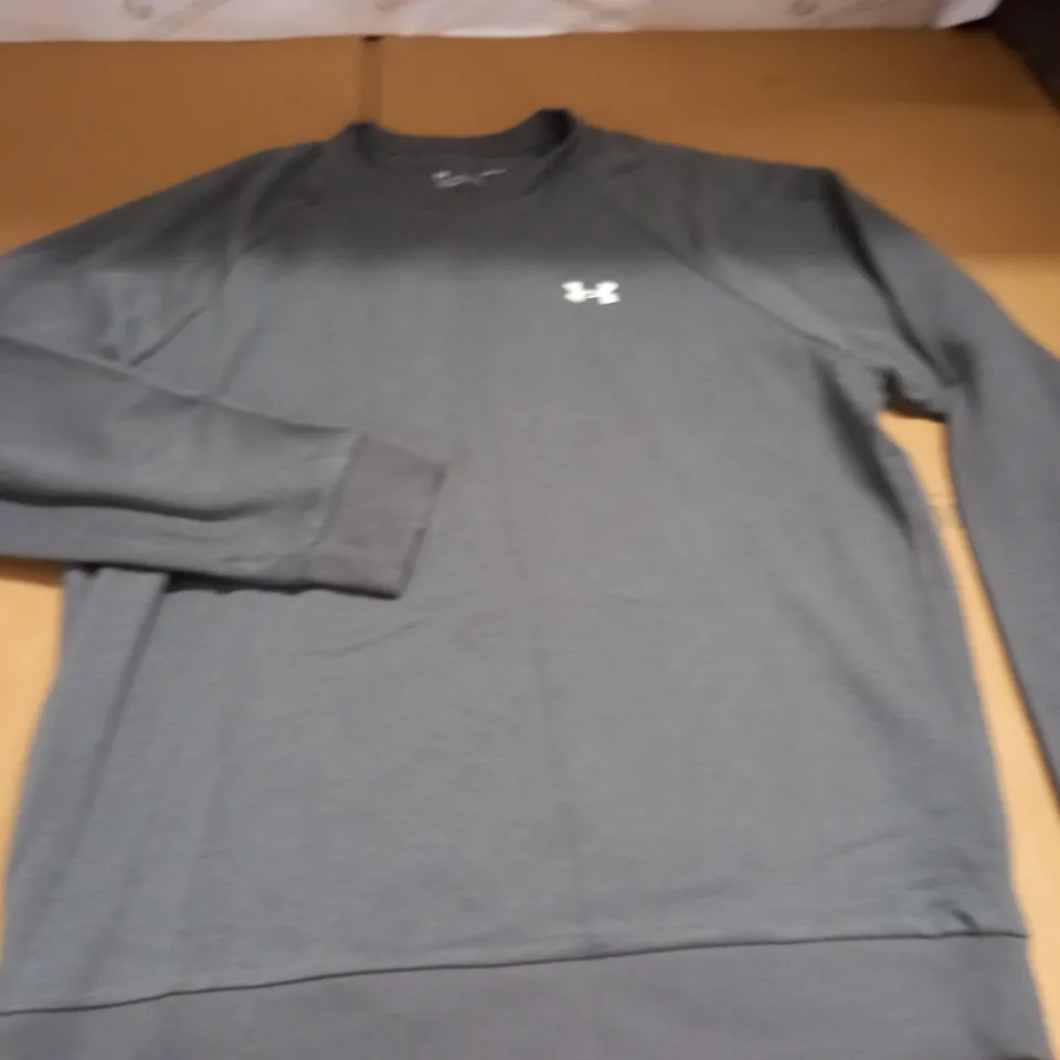 UNDER ARMOUR LOOSE GREY JUMPER - LG