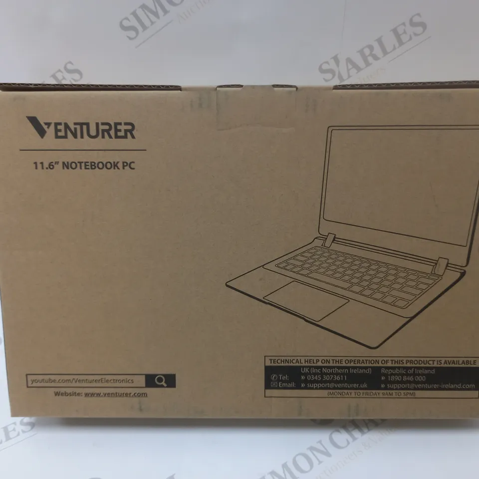 BRAND NEW BOXED VENTURER EUROPA 11 PLUS 11.6" NOTEBOOK PC