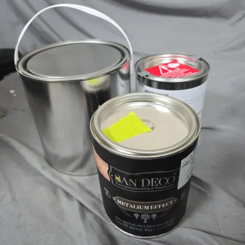 APPROXIMATELY 6 ASSORTED PAINT PRODUCTS IN VARIOUS COLOURS