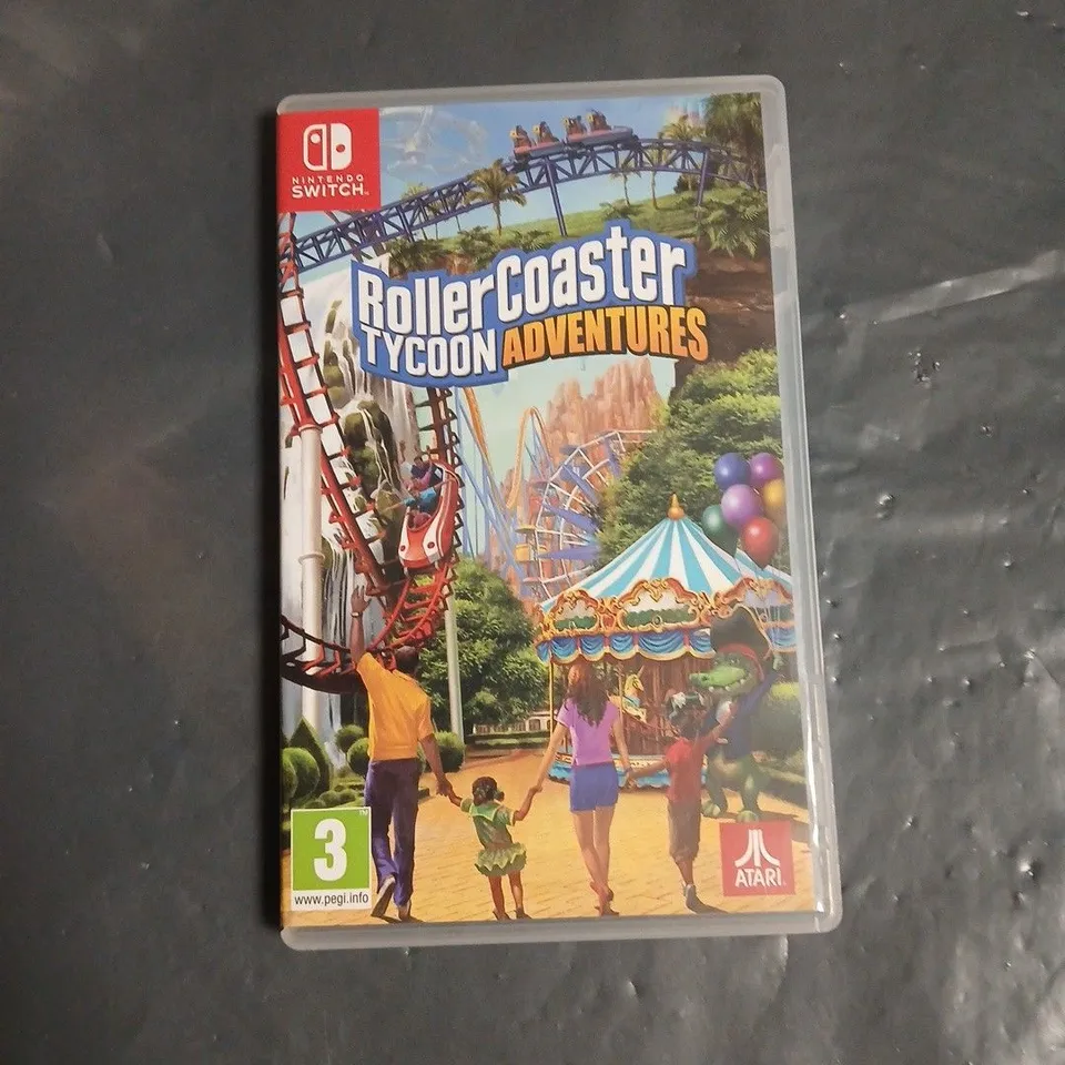 NINTENDO SWITCH ROLLERCOASTER TYCOON ADVENTURES