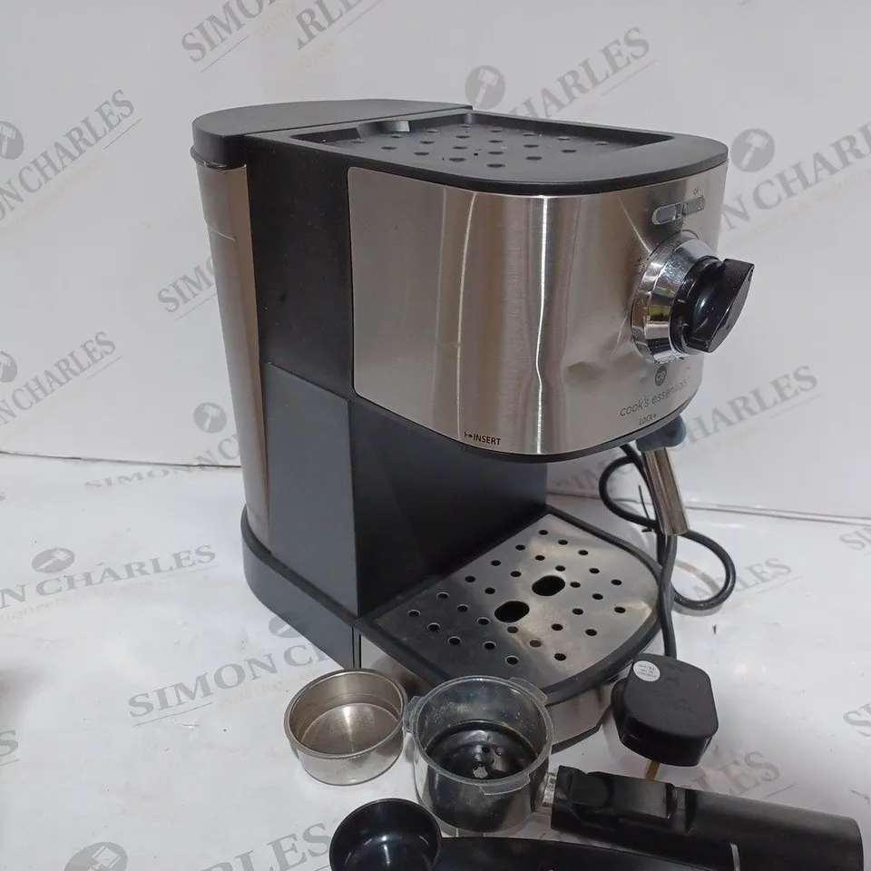 COOK'S ESSENTIALS PUMP ESPRESSO COFFEE MACHINE