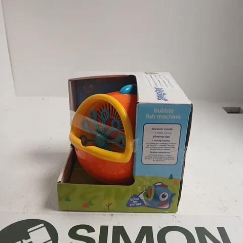 BUBBLE FISH MACHINE – BUBBLE BLOWING TOY (BOXED) 