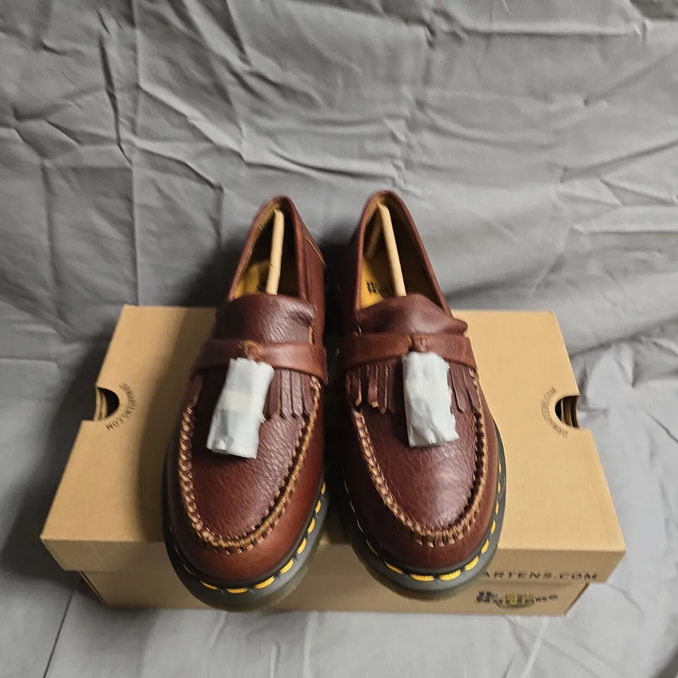 BOXED PAIR OF DR.MARTENS ADRIANYS LOAFERS - UK SIZE 4