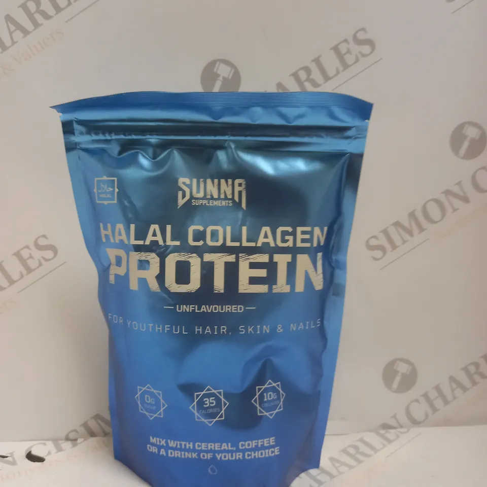 SEALED SUNNA HALAL COLLAGEN PROTEIN - UNFLAVOURED - 250G