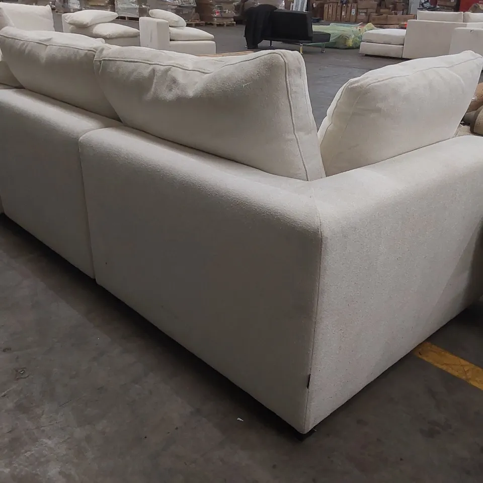 QUALITY DESIGNER MODSOFA FABRIC UPHOLSTERED CORNER SOFA