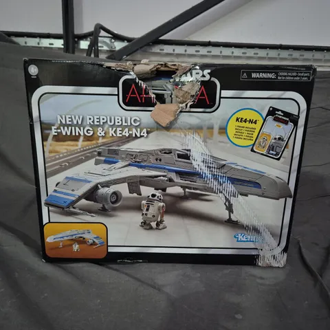 KENNER STAR WARS NEW REPUBLIC E-WING & KE4-N4 – BOXED 