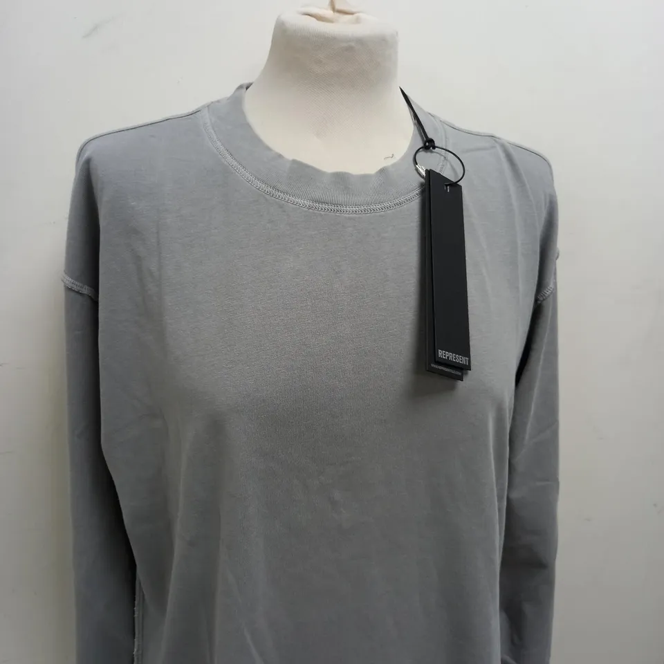 REPRESENT INTIAL LS T-SHIRT SIZE M