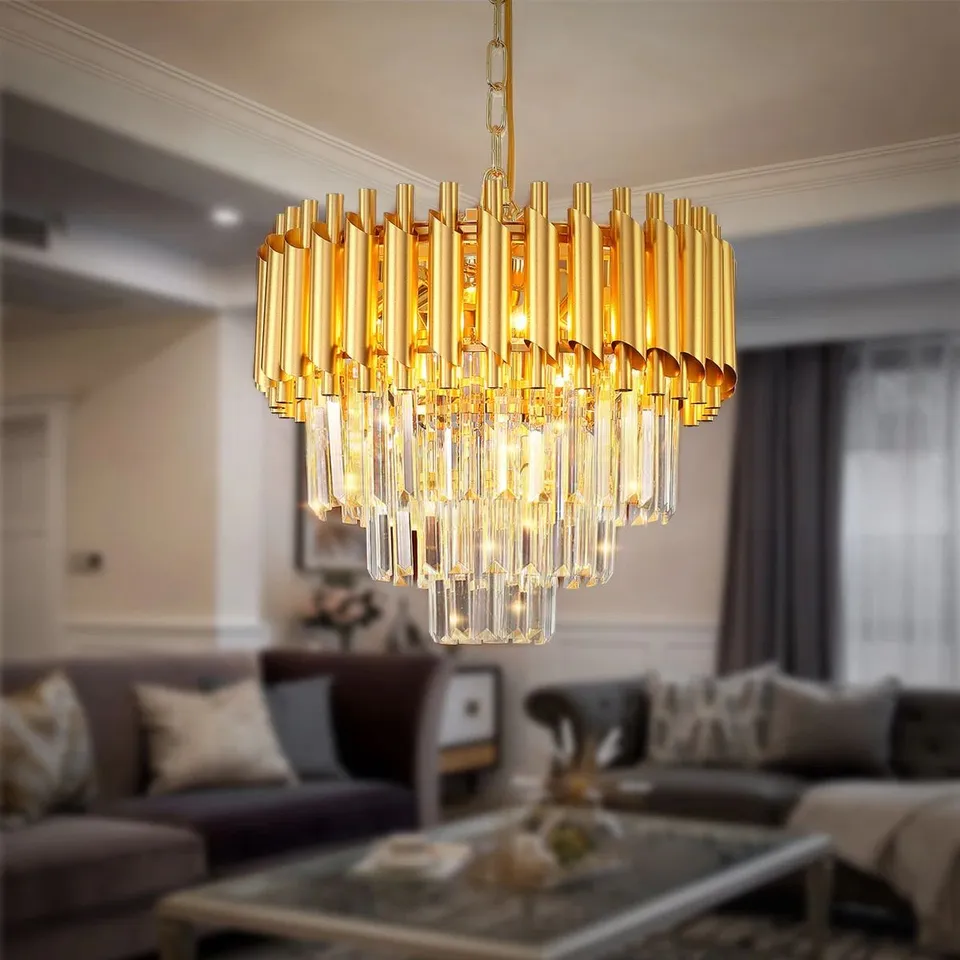 BOXED ANNELET - LIGHT UNIQUE CHANDELIER (1 BOX)