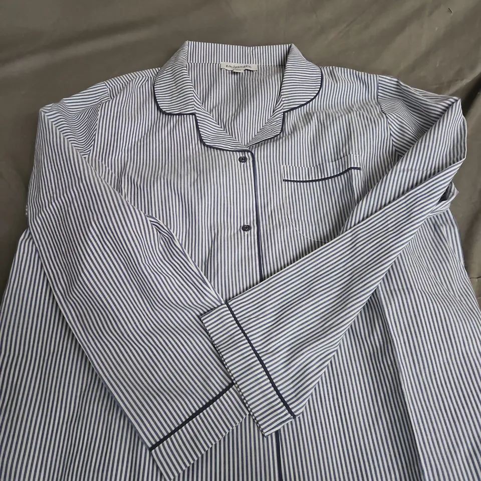 EMILY & FIN STRIPED SHIRT – UK 16 (EU 44)