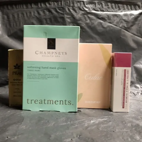 APPROXIMATELY 20 ASSORTED COSMETIC ITEMS TO INCLUDE CHAMPNEY'S, PRAI, ETC - COLLECTION ONLY